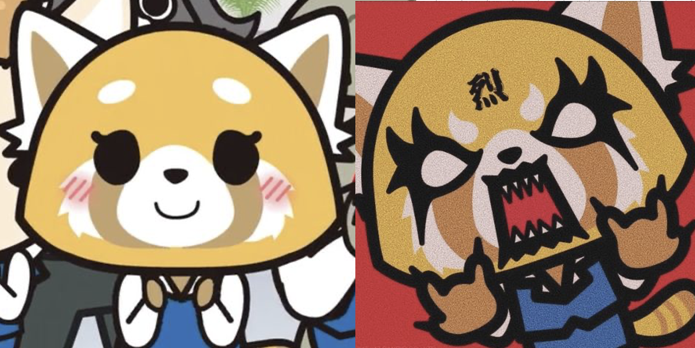 Anime Aggretsuko Phone Wallpaper by MinimalistJunky - Mobile Abyss